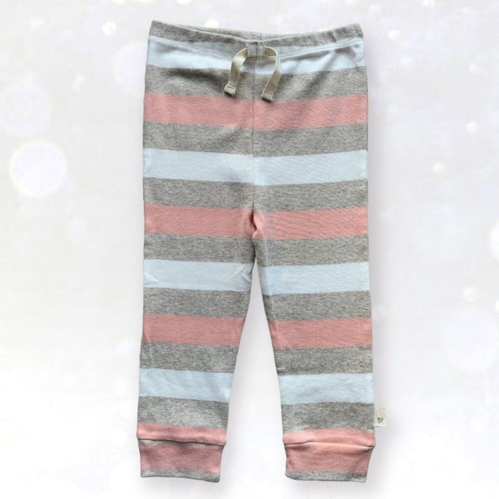 Burts Bees 18m Comfy Striped Lounge Pants